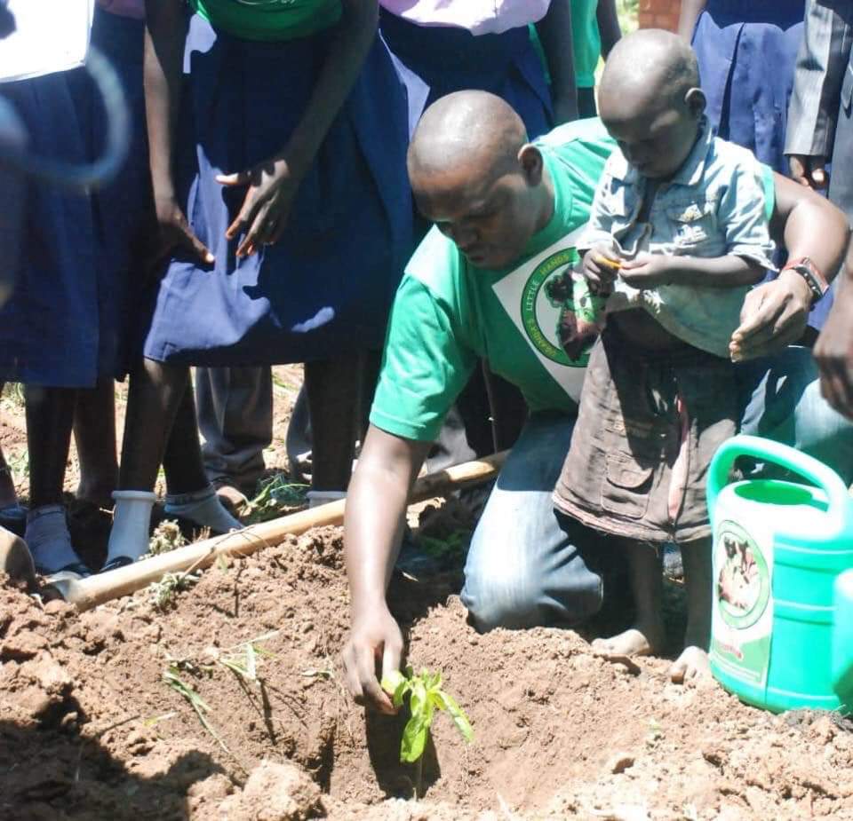 Planting the 1st Tree in Yumbe district West Nile